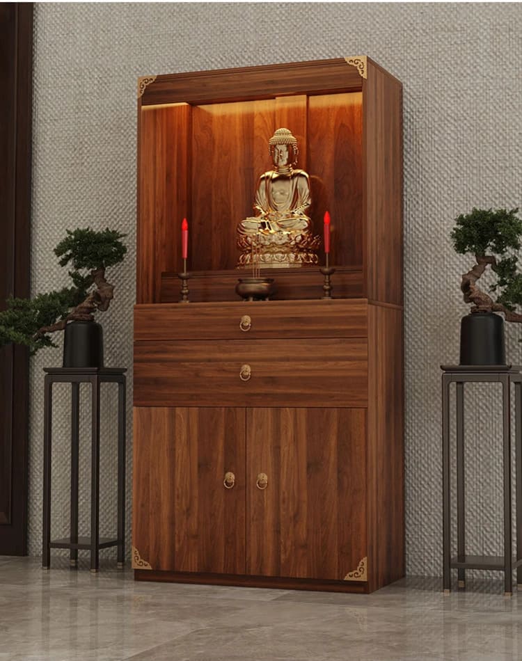 Bàn Thờ Gỗ Đẹp Mã GD04